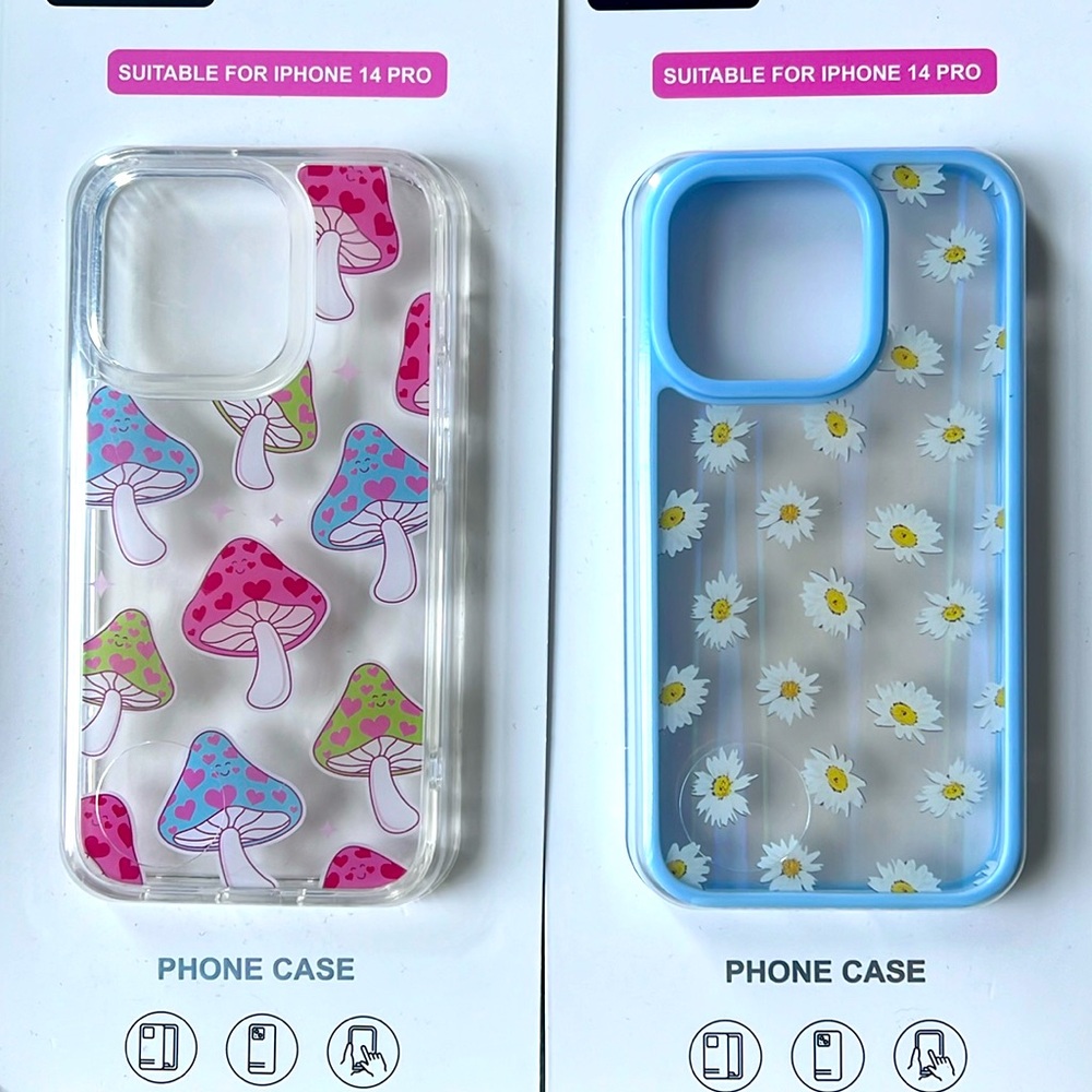 Bundle - 2 iPhone 14 Pro cases from primark